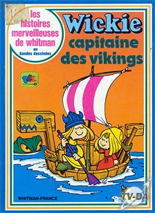 livre wickie 

le capitaine des vikings