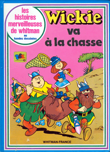 livre wickie le viking va a la chasse