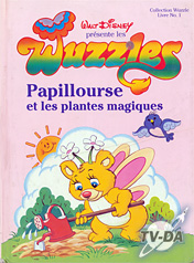 livre wuzzles papillourse et les plantes magiques
