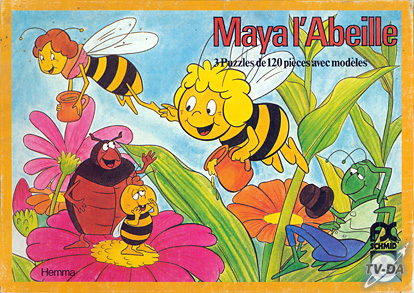 puzzles maya l'abeille es ses amis