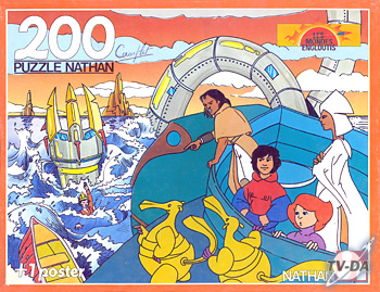 Le monstre du lac puzzle les mondes engloutis