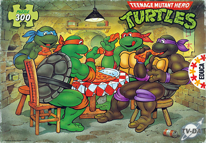 puzzle teenage mutant hero turtles